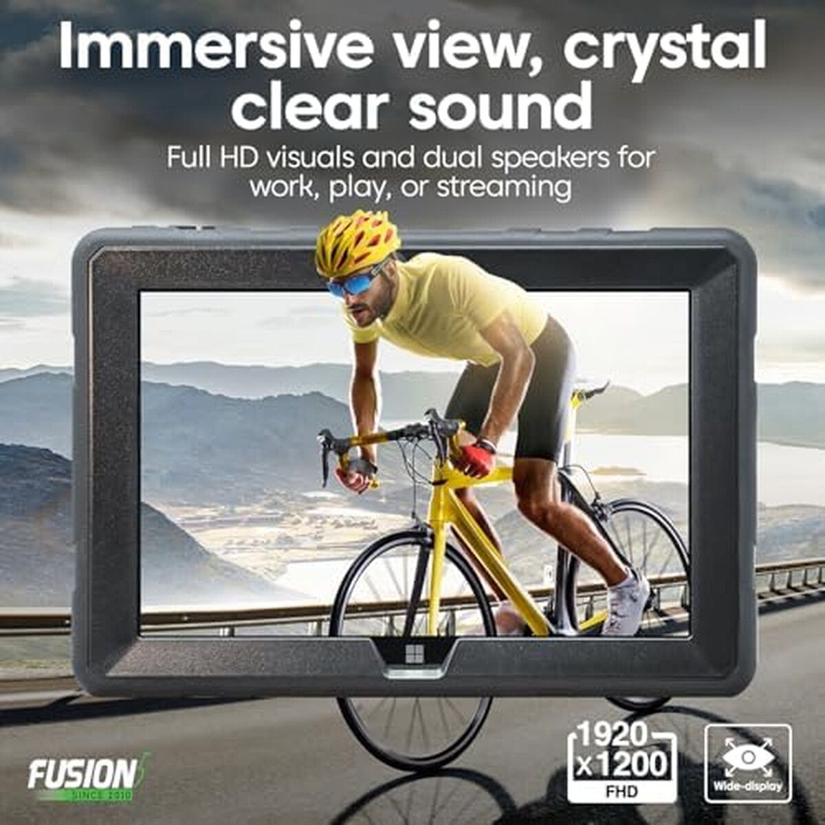 GENERICO - Tablet Rugged Fusion5 10.1 Windows 11 Pro 12GB 512GB SSD