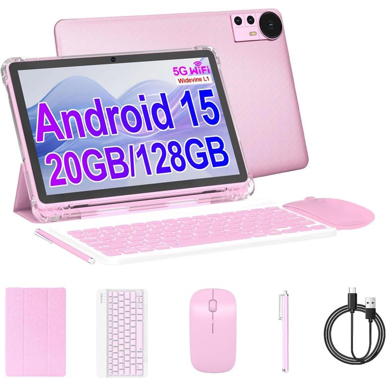 GENERICO Tablet ICONLINK CP31M 10.1 Android 15 20GB RAM 128GB Funda