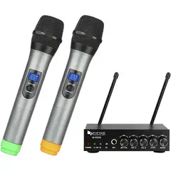 FIFINE - Micrafono Inalambrico Dual UHF K036 24m
