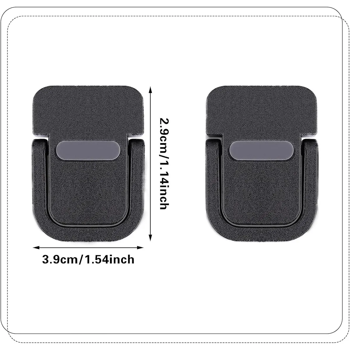 GENERICO - Soporte Laptop Abeillo 2pcs Aleacion Zinc Plegable