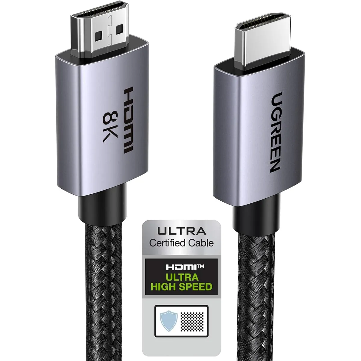 UGREEN - Cable HDMI 2.1 UGREEN 8K 48Gbps 2m Ultra Alta Velocidad