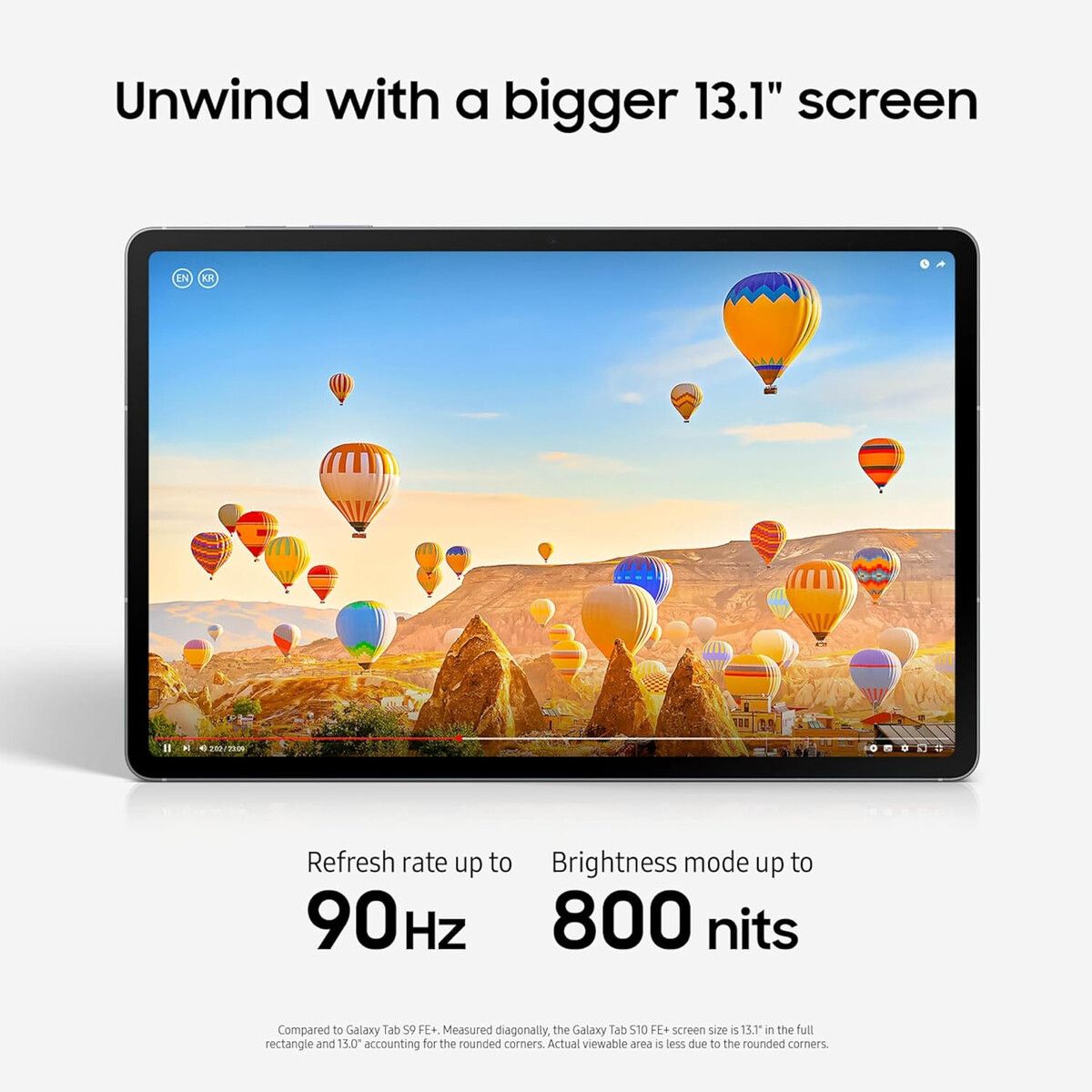 SAMSUNG - Tablet Samsung Galaxy Tab S10 FE 13,1 256GB WiFi