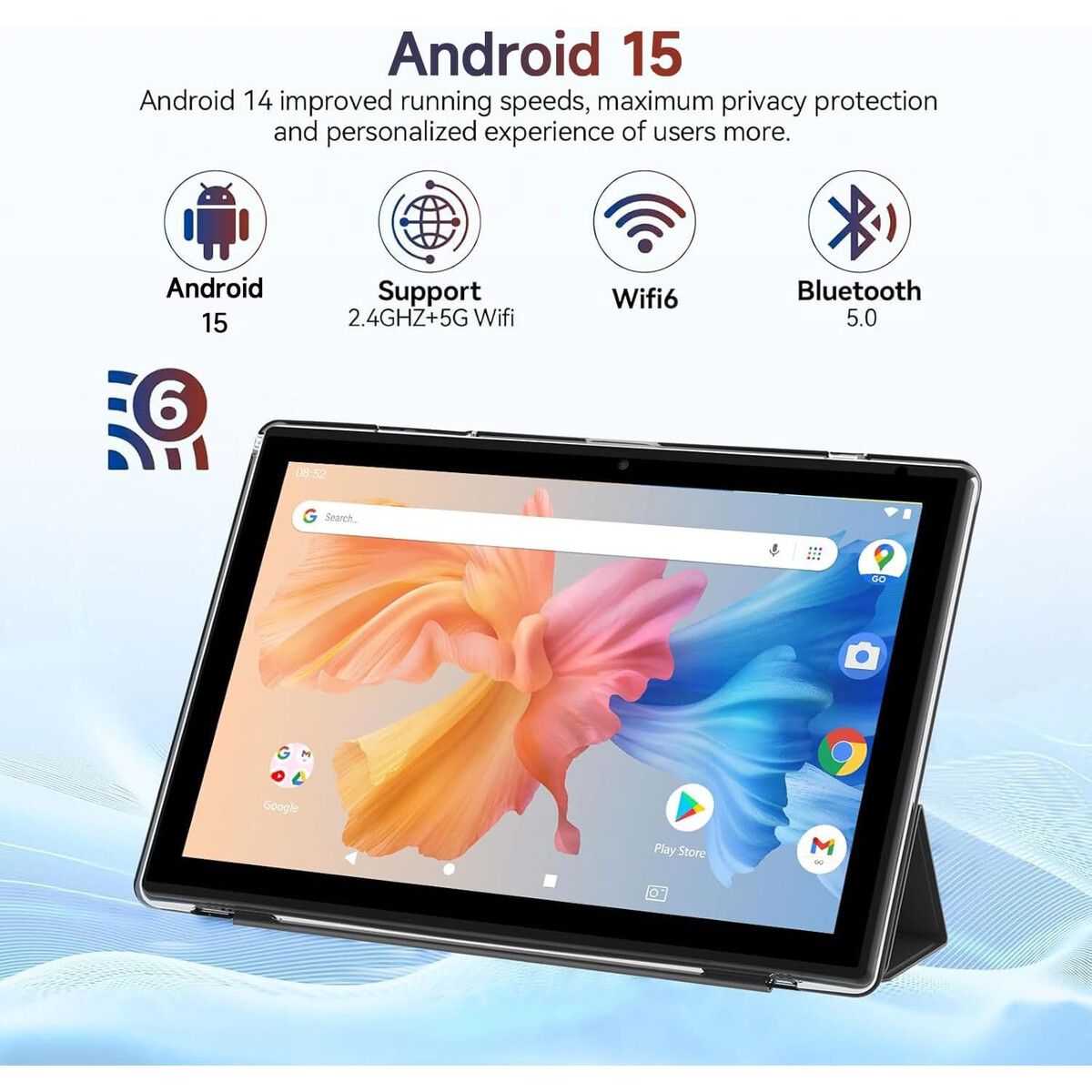 GENERICO - Tablet CUPEISI CP20 10.1 Android 15 12GB 64GB 1TB