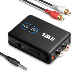 1MII - Adaptador Bluetooth ML302 RCA AUX 5.3 aptX Doble