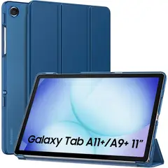 SAMSUNG - Funda MoKo Galaxy Tab A11 Plus A9 Plus 11 Pulgadas Azul