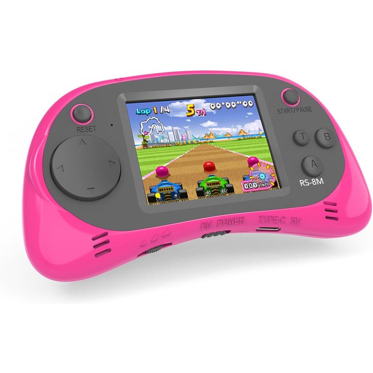 GENERICO Consola Portatil EMODS RS8M 16 Bit 220 Juegos 2.5 LCD