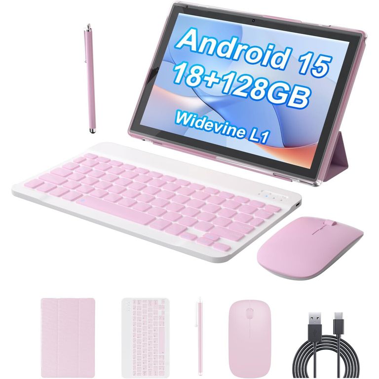 GENERICO Tablet PEICHENG Android 15 10.1 18GB RAM 128GB ROM 2TB