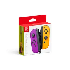 NINTENDO - Control JoyCon LR Neon Purple Neon Orange Switch