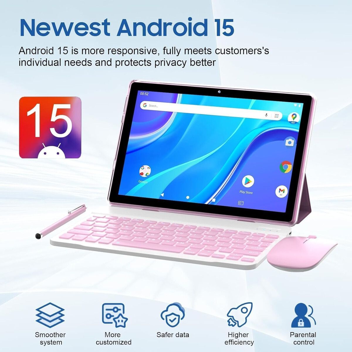 GENERICO - Tablet IWEGGO YQ10S Pro 10.1 8GB RAM 32GB ROM Android 15