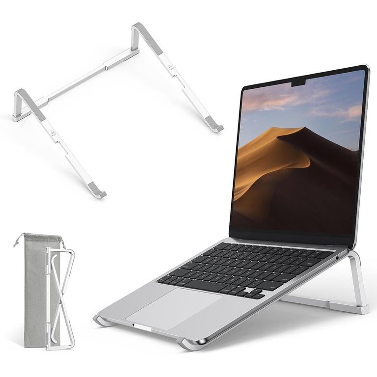 GENERICO Soporte para Laptop OMOTON Plegable Aluminio 1016 pulgadas