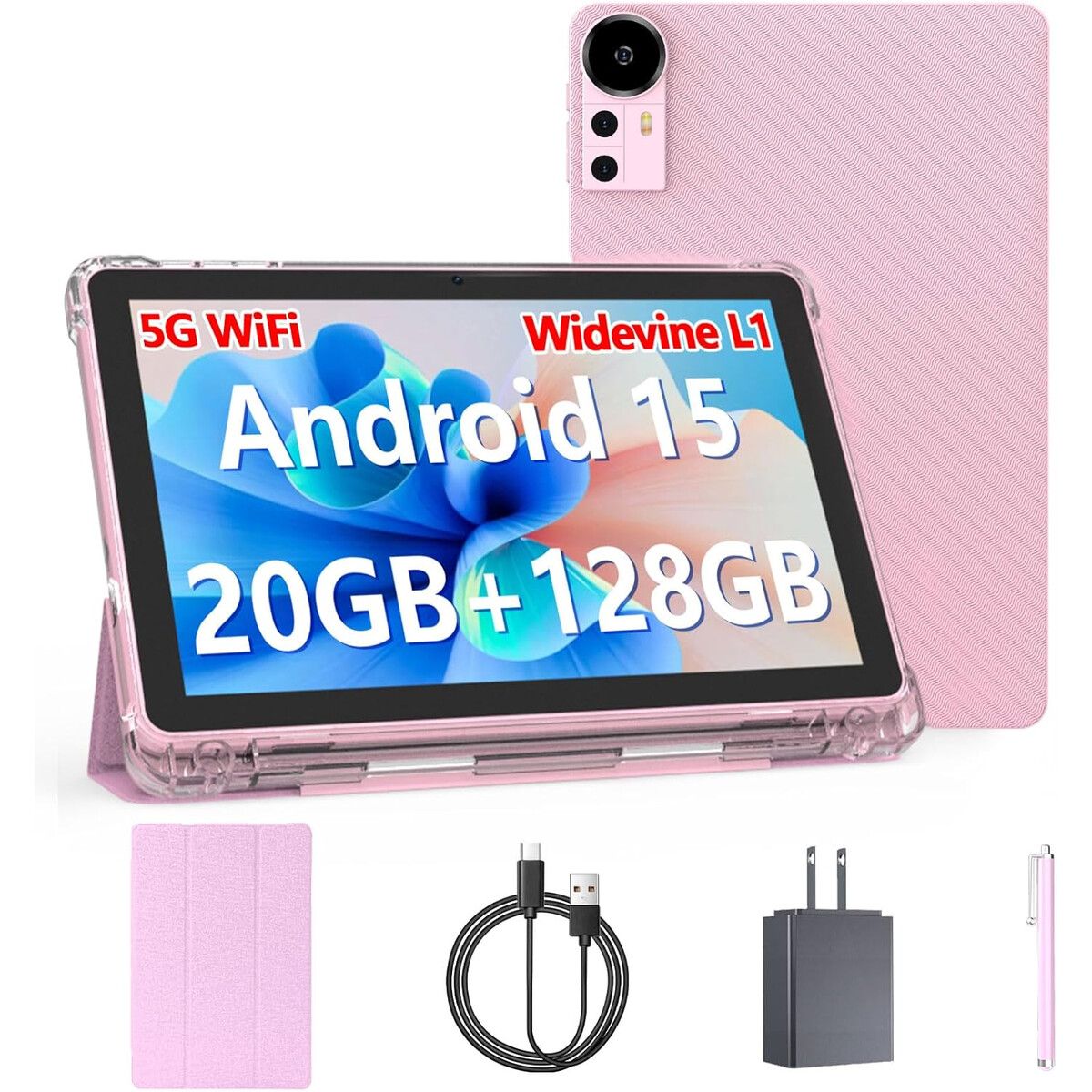 GENERICO - Tablet Bnegynng CP31M 10 Android 15 20GB RAM 128GB ROM