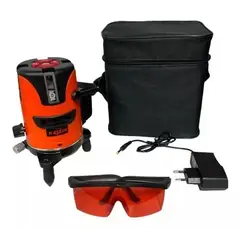 GENERICO - Nivel Laser 360 grado 5 Líneas Autonivelante Profesional