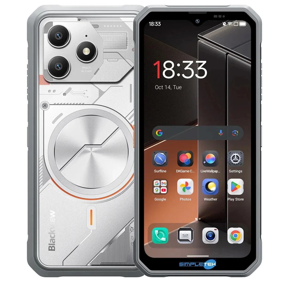 BLACKVIEW - Celular Blackview Fort100 8GB 128GB 6.56 IP68 Rugged