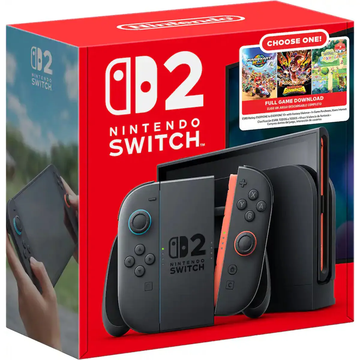NINTENDO - Consola Nintendo Switch 2 256GB Version USA Codigo Digital