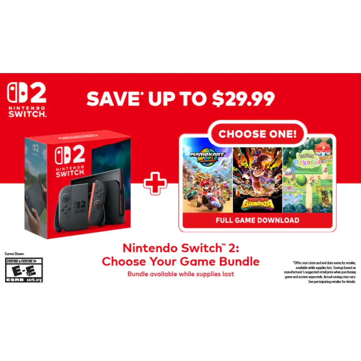 NINTENDO - Consola Nintendo Switch 2 256GB Version USA Codigo Digital