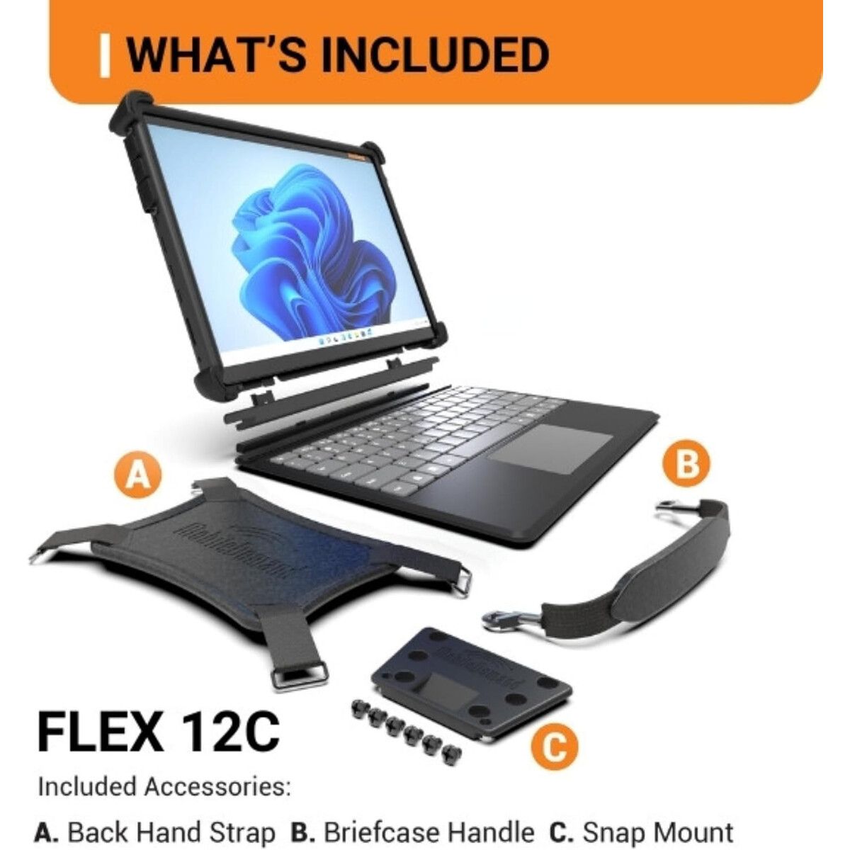 GENERICO - Tablet MobileDemand Flex 12C 12.96 i3 16GB 512GB Resistente