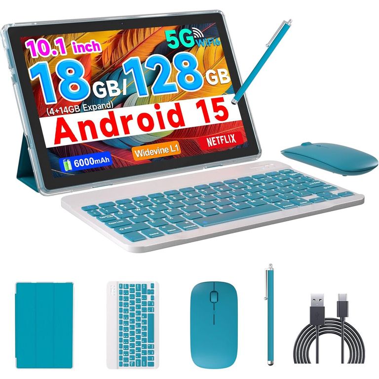 GENERICO Tablet COOPERS CP20 Pro 10 pulg Android 15 18GB 128GB WiFi6
