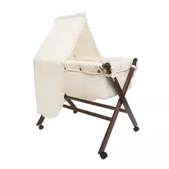 GENERICO - Cuna con Dosel Bee Bee Beige