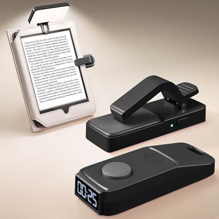 GENERICO Pasador de Paginas HJGGJH FYQK3 Remoto Timer LCD para Kindle
