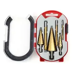 GENERICO - Set Brocas Pino Cónicas Escalonadas 4-32mm Línea Profesional