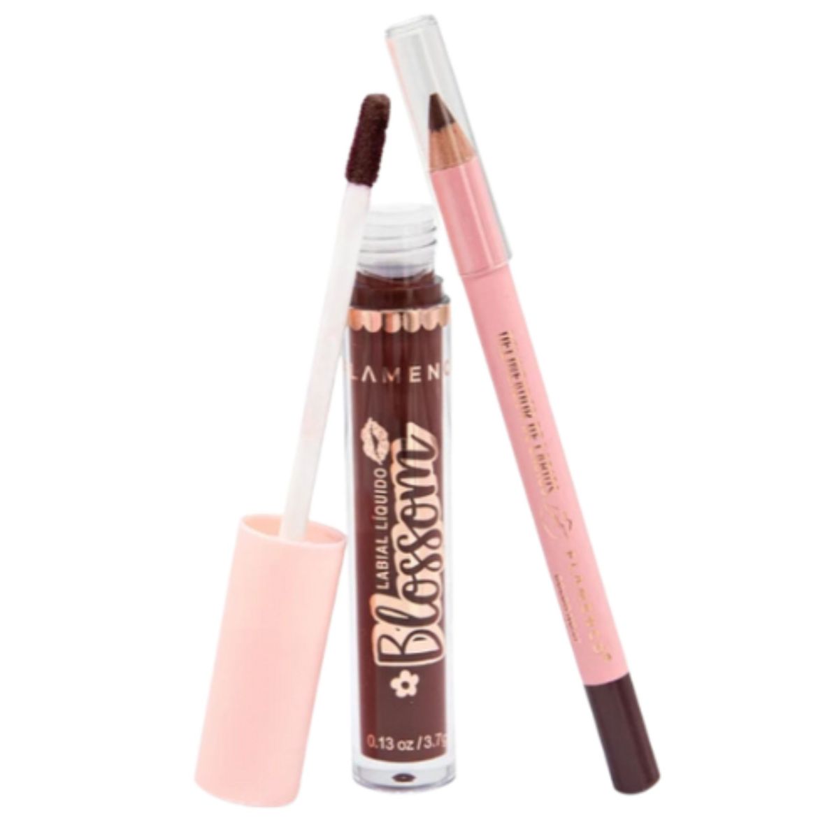 MAXBELLE - Labial Liquido Matte Más Delineador De Labios 2 En 1 MB1230 Pack 12