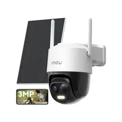 IMOU - Cámara Cell PT 2C 3MP Wi-Fi con Panel Solar y Visión Nocturna a Color