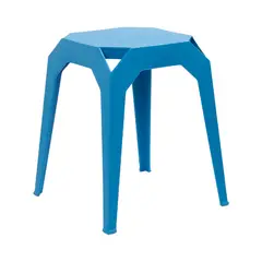 CITYSHOP - Taburete Apilable Denton Plástico Rígido Alto Tráfico 46 cm