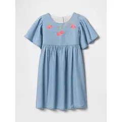 GAP - Vestido Toddler Niña Print Vuelos Azul