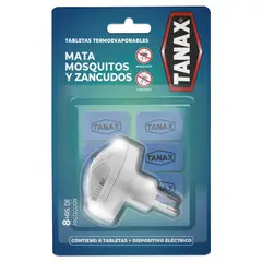 TANAX - Repelente electrico aparato + 6 tabletas