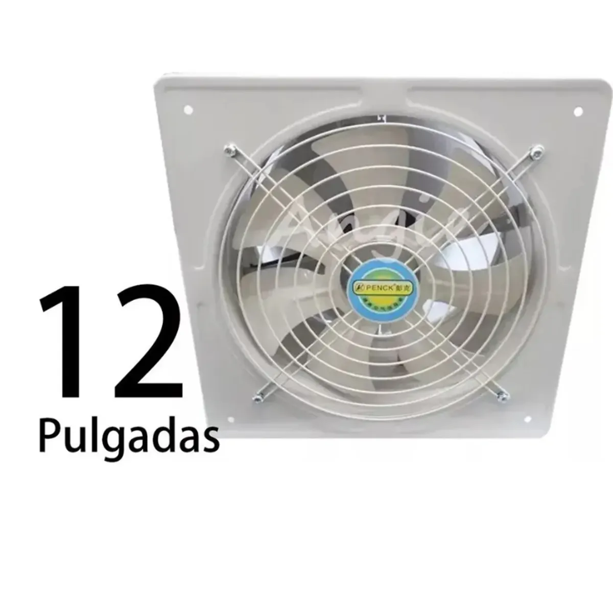 GENERICO - Extractor De Aire Industrial 12 Pulgadas 300mm 120w Blanco
