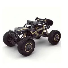 GENERICO - Camioneta A Control Remoto 4x4 Rock Crawler Tamaño Gigante Negro