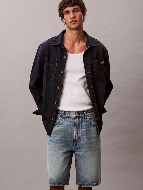 CALVIN KLEIN Short Denim Vintage 90S Azul