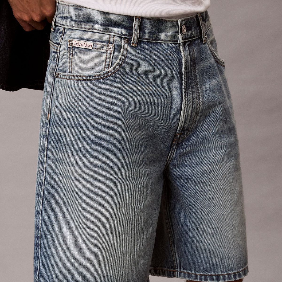 CALVIN KLEIN - Short Denim Vintage 90S Azul Calvin Klein