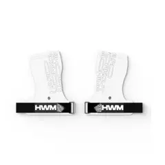 HWM - Calleras para crossfit gym sin orificios Stone - BLANCO Talla M