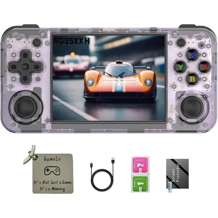 GENERICO Consola Retro Anbernic RG35XX H 64GB 3.5 HD Joystick