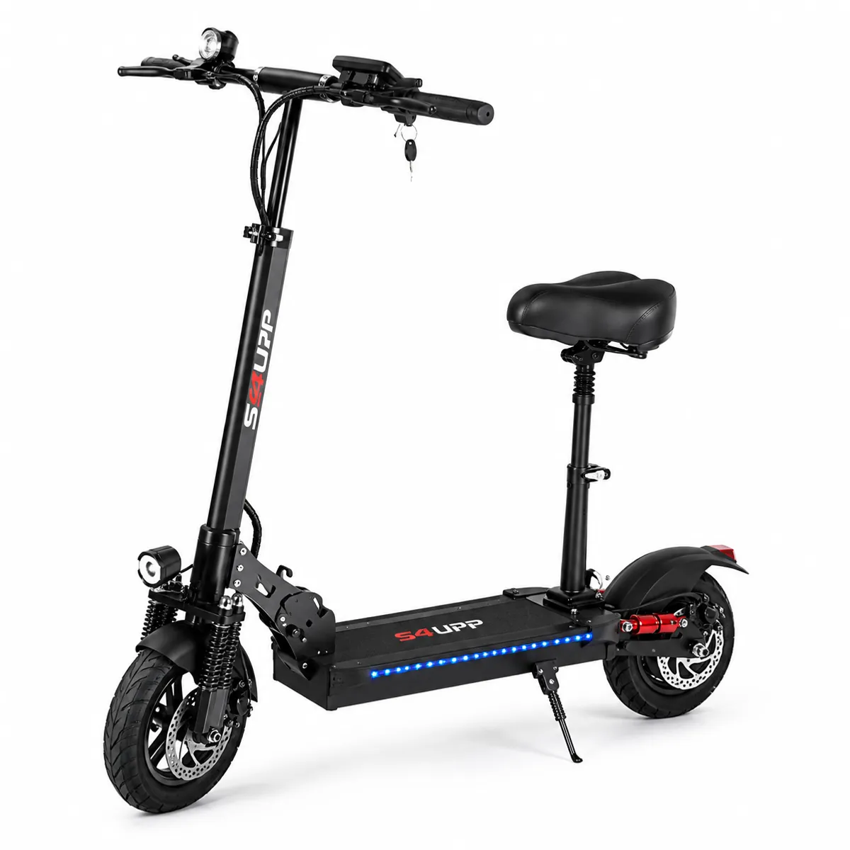 GENERICO - Scooter Eléctrico Plegable 36V 400W con Asiento y Autonomía de hasta 35 km