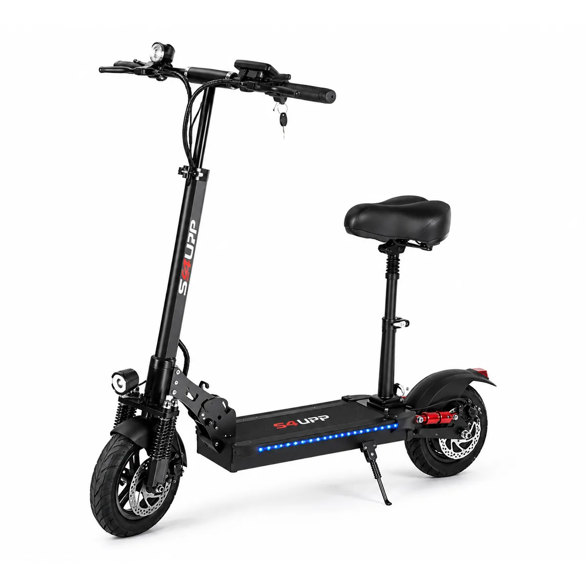 GENERICO - Scooter Eléctrico Plegable 36V 400W con Asiento y Autonomía de hasta 35 km