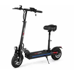 GENERICO - Scooter Eléctrico Plegable 36V 400W con Asiento y Autonomía de hasta 35 km