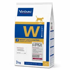 VIRBAC - HPM Cat Weight Loss & Control 3 Kg - Control de Peso para Gatos