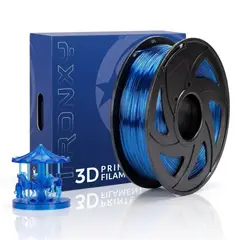 TODODESCUENTO - Filamento Tronxy Petg Azul Transparente