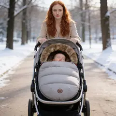 SENSIBLUE - Saco para Cochecito Bebé Impermeable Abrigado Invierno