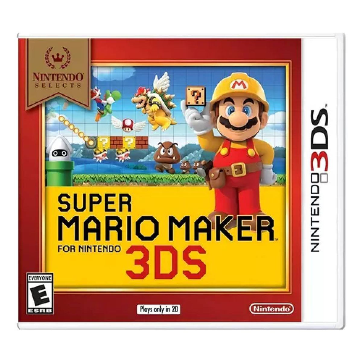 NINTENDO - Super Mario Maker - Juego Físico 3ds - Sniper Game