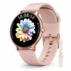 OLSEN - Smartwatch Reloj Inteligente Mujer AMOLED BT Llamadas - Rosa