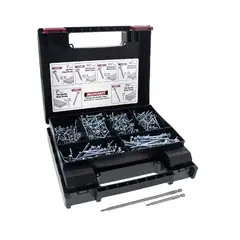 MILESCRAFT - Kit de tornillo de Zinc T20 PocketScrewKit
