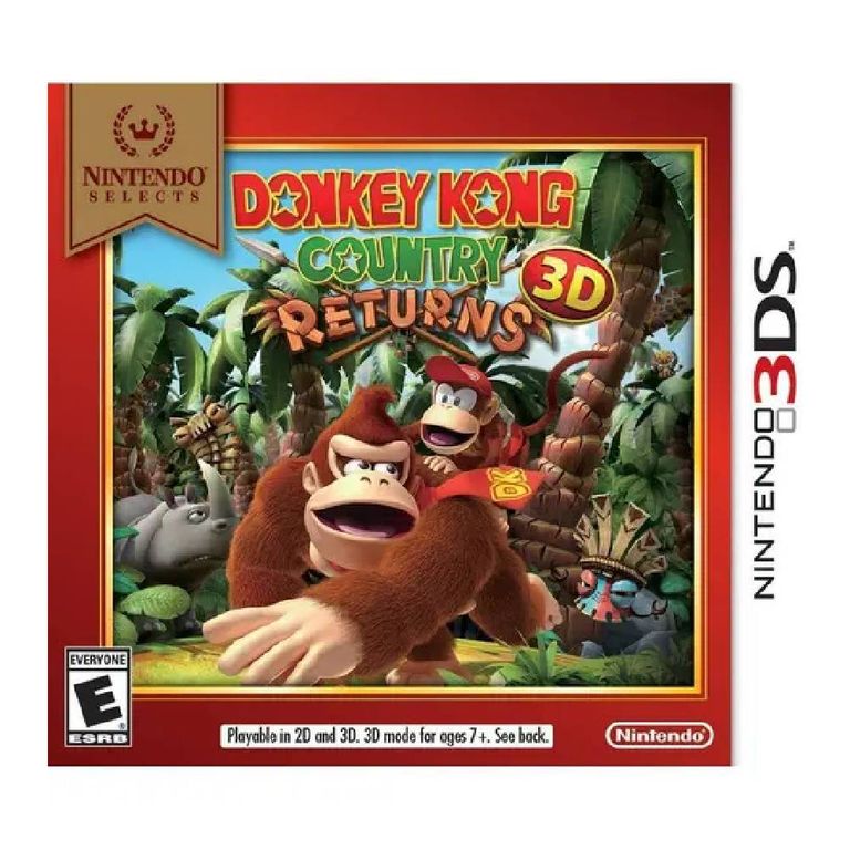NINTENDO Donkey Kong Country Returns 3d Selects - Juego 3ds