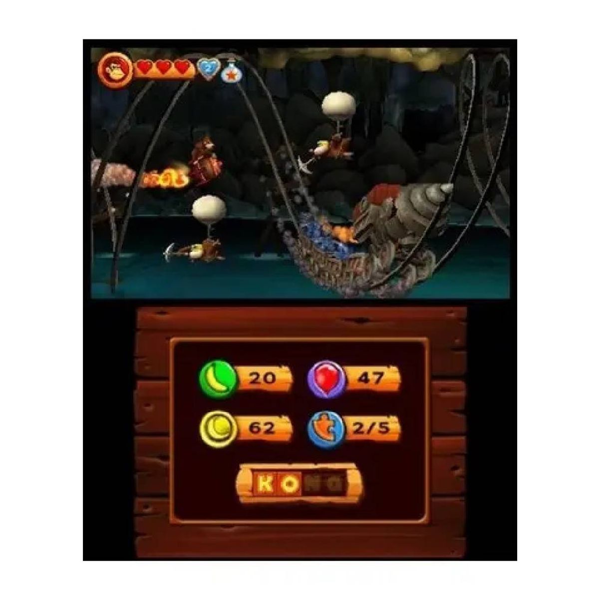 NINTENDO - Donkey Kong Country Returns 3d Nintendo Selects - Juego 3ds