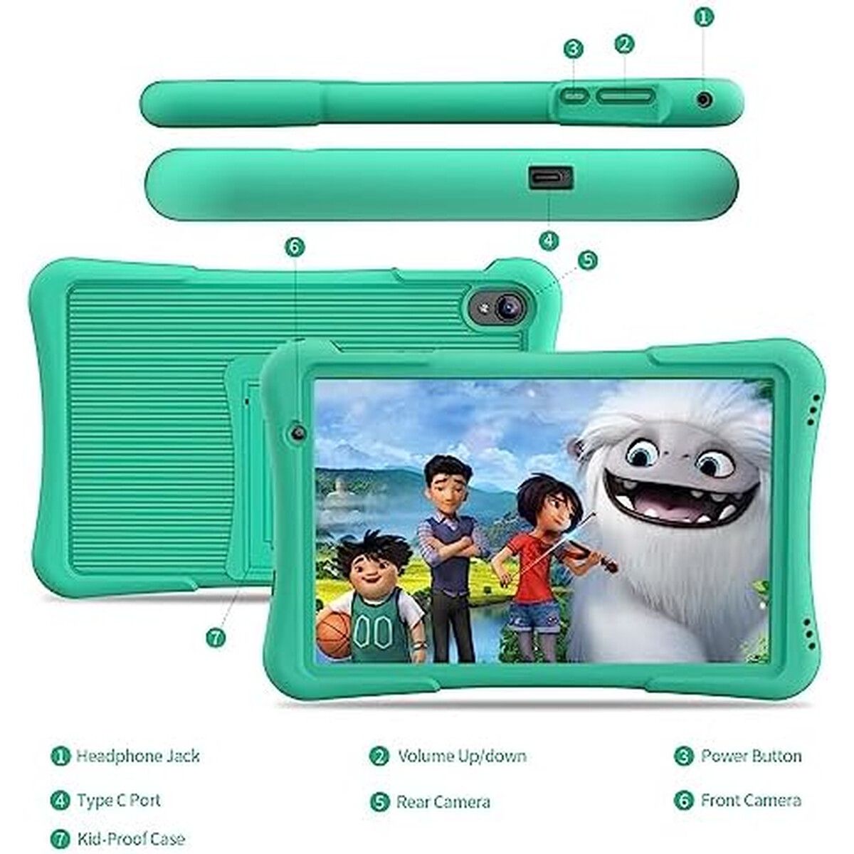 GENERICO - Tablet PRITOM TAB 10 10 Android 14 32GB QuadCore Niaos