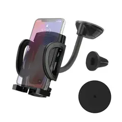 SCOSCHE - Soporte Celular Auto 4en1 StickGrip Ventosa