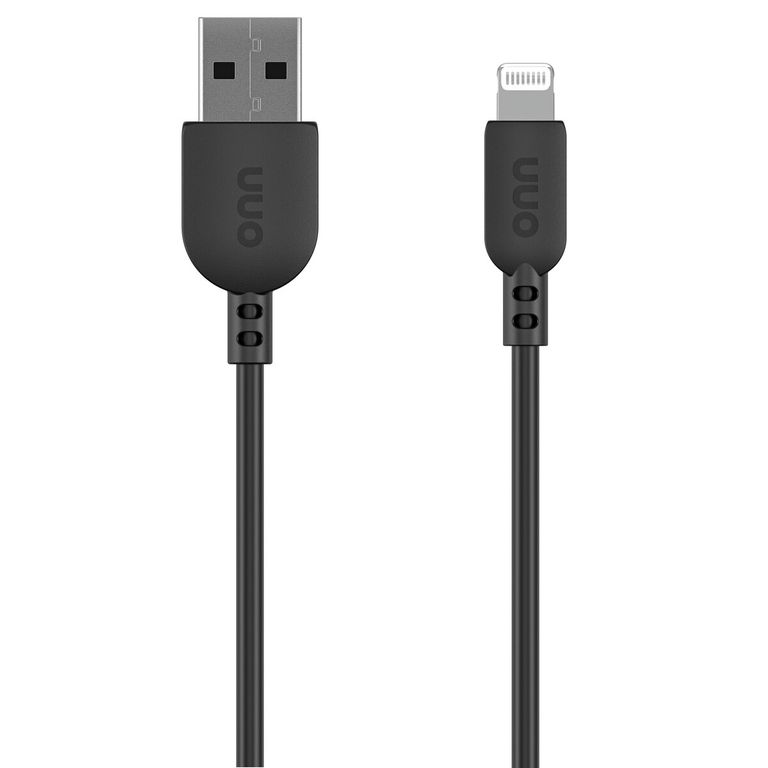ONN Cable Lightning a USB 3ft Negro para iPhone iPad