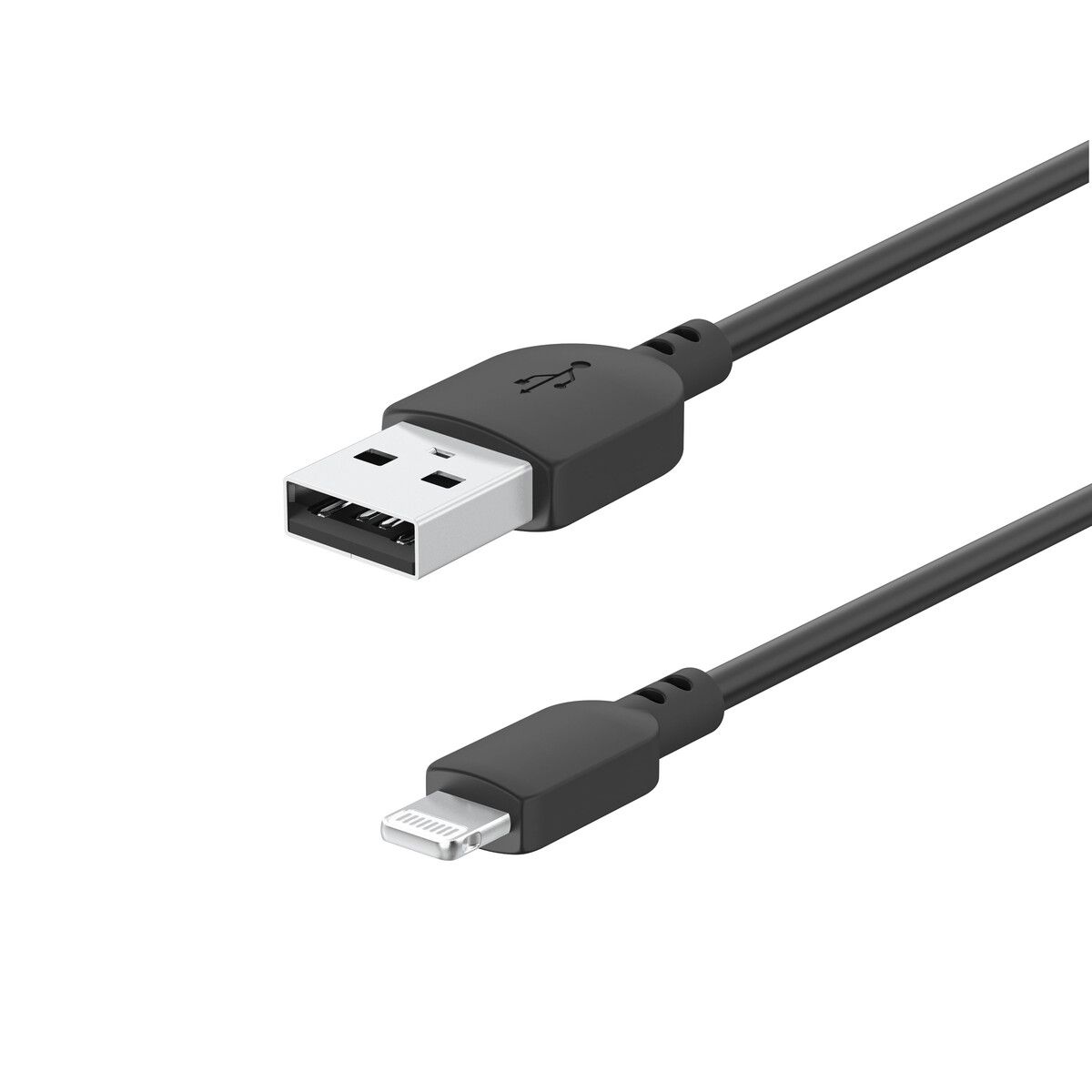 ONN - Cable Lightning a USB onn 3ft Negro para iPhone iPad